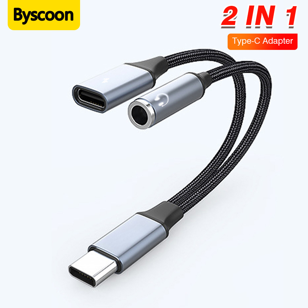 Earphone Splitter Jack - Adaptateur audio 2 en 1 Type