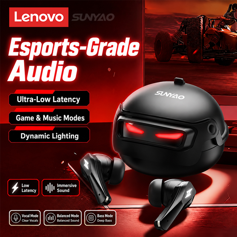 Bluetooth Headset On Ear - Casque de jeu Lenovo GT101, sans