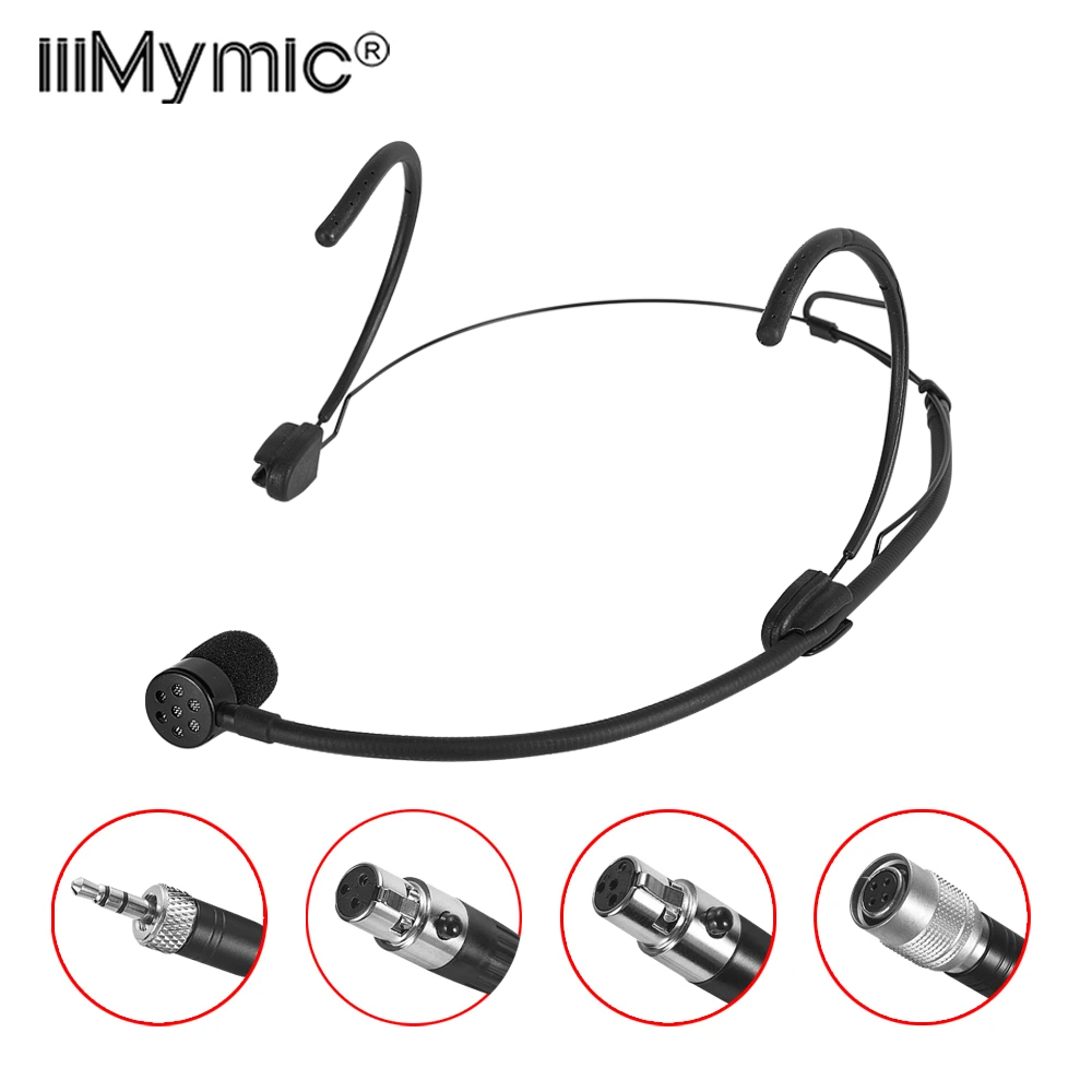 Audiophile Headphone Wired - Microphone unidirectionnel noir Iiimymic pour casque,