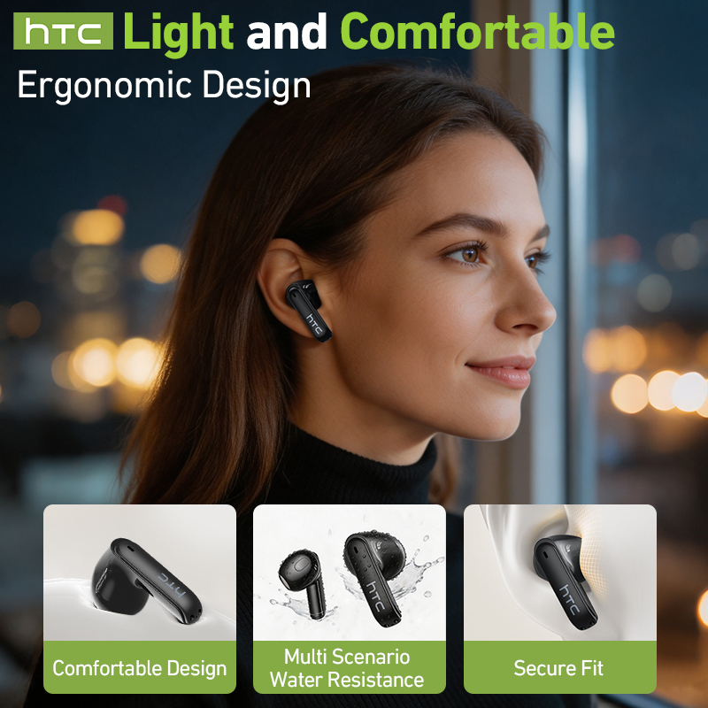 Écouteurs TWS de jeu HTC NE94  - Wireless Earbuds Tws avis et prix