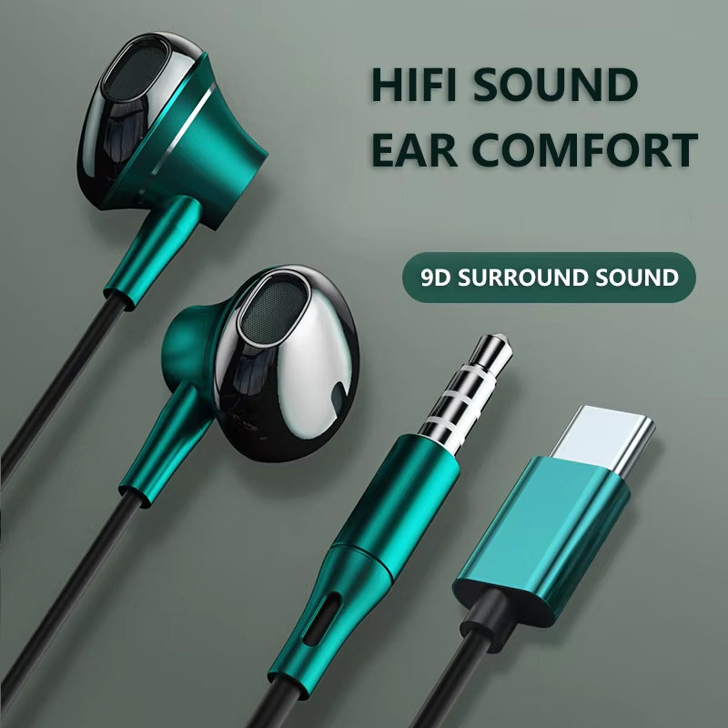 9D basse stéréo Type C et 3.5m - Audiophile Headphone Wired avis et prix