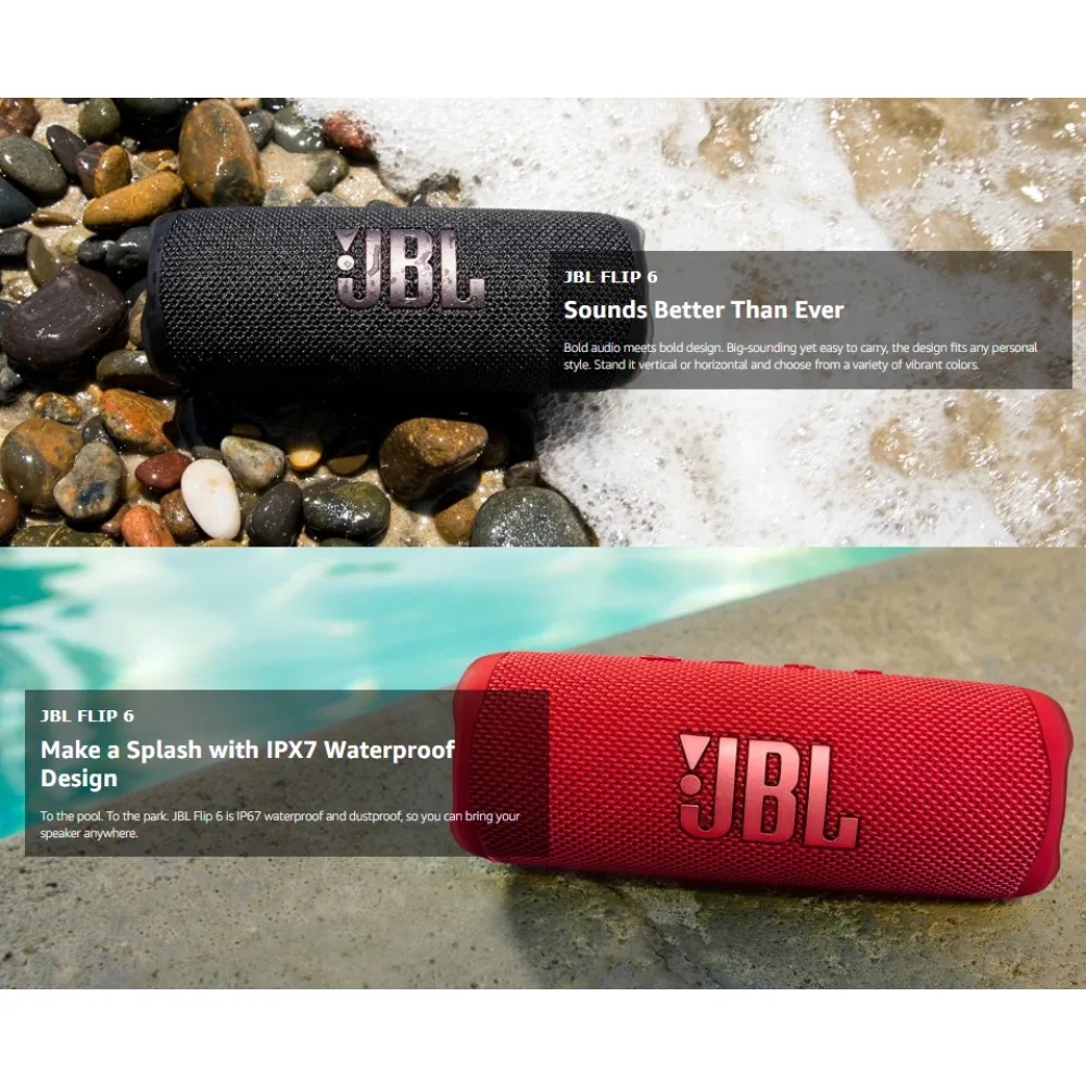 Enceinte Bluetooth d’extérieur - Jbl Speaker Flip 6 avis et prix