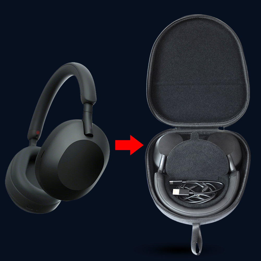 Étui de protection rigide en E - Headphone Case Hard avis et prix